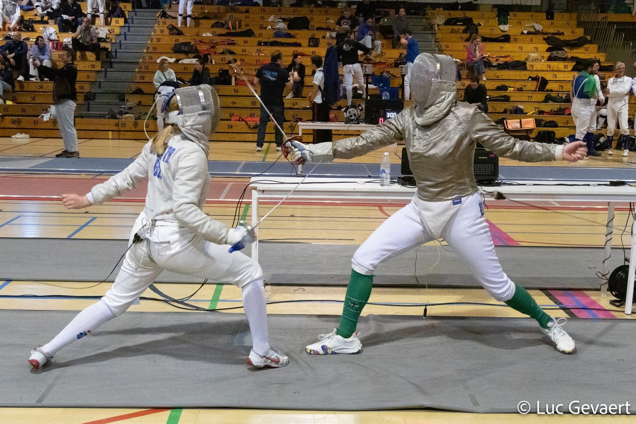Schermgilde de Klauwaerts in actie