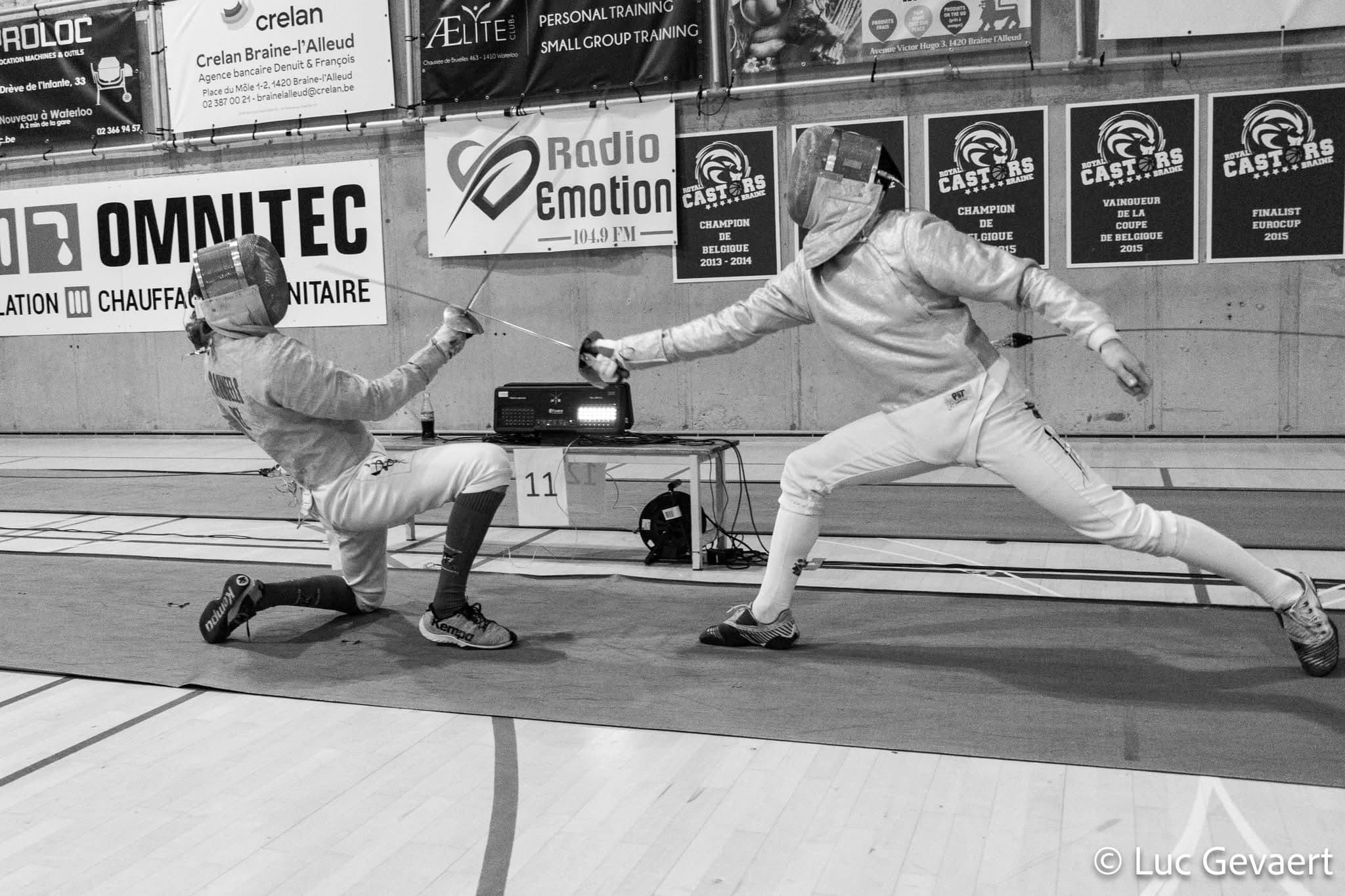 Schermgilde de Klauwaerts in actie